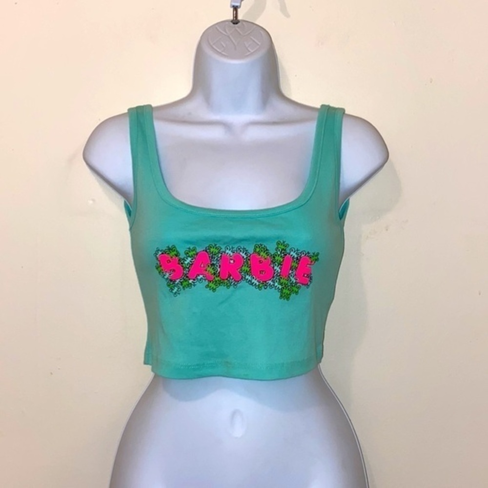 Women’s Barbie/Urban Outfitters Exclusive Collaboration Butterfly Cropped Tank